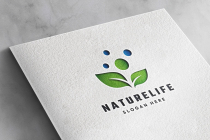 Green Nature Life Logo Screenshot 3