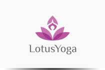 Lotus Yoga  Logo Screenshot 1