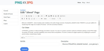 Advanced PNG to JPG Converter with Admin Panel Screenshot 5