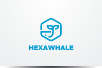 Hexagon Whale Logo Screenshot 1