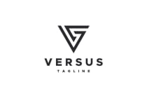 Versus Letter VS Logo Screenshot 3