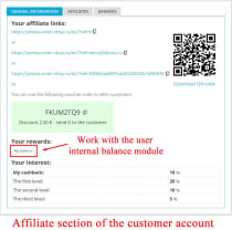 Extended Affiliate Program Module For PrestaShop Screenshot 3