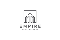 Empire Geometric Building Logo Screenshot 3