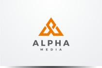 Alpha Letter A Triangle Logo Screenshot 1