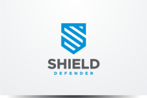 Shield Geometric Letter S Logo Screenshot 1