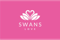 Swans Love Logo Screenshot 2