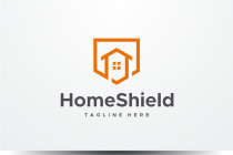 Home Shield Logo Template Screenshot 1