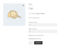 Measurement Price Calculator WooCommerce Plugin Screenshot 6