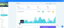 MaterialPRO Bootstrap Admin Dashboard Template Screenshot 2