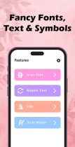 Fancy Fonts - Fancy Text Symbols - Android Templat Screenshot 3