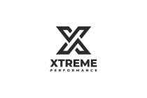 Xtreme Letter X Logo Design Screenshot 3