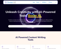 Boom AI - AI Tools WordPress Plugin And Theme Screenshot 1