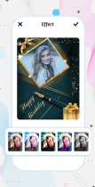 Happy Birthday Photo Frames - Android App Screenshot 4