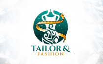 Modern Fashion Clothing And Tailor Logo Design Screenshot 1