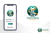 Modern Fashion Clothing And Tailor Logo Design Screenshot 6