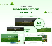 Eco  - Farming Selling WooCommerce FSE Theme Screenshot 1