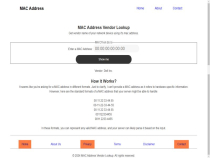 MAC Address Vendor Lookup Screenshot 2