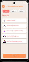 5 Minutes Pregnancy Yoga Android Screenshot 3