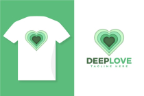 Creative Heart Deep Love Logo Design Screenshot 3