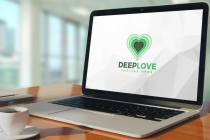 Creative Heart Deep Love Logo Design Screenshot 4