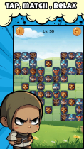 Tiles Puzzle - HTML5 Construct Game Screenshot 1