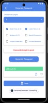 Secure Password Generator Android App Template Screenshot 4