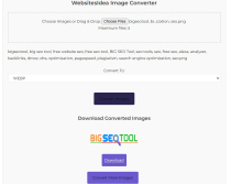 Image Converter Tool - WordPress Plugin Screenshot 3