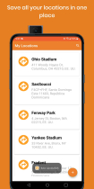 My Locations - GPS Location Saver App Android Screenshot 2