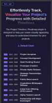 Responsive Timeline Roadmap Plugin  Screenshot 1