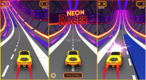 Neon Racer - Exclusive Unity Game Template Screenshot 8