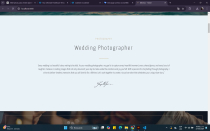 Morena Photography - Wedding HTML Template  Screenshot 2