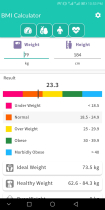 BMI Calculator - Android App Template Screenshot 1