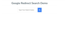 Google Redirect Search For WordPress Screenshot 2