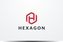 Letter H Hexagon Logo Screenshot 2