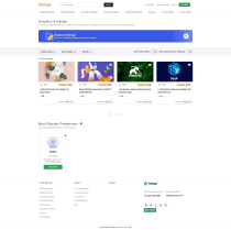 MeGigs - Freelance Service Marketplace Screenshot 1