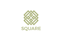 Abstract Square Logo Design Screenshot 1