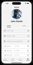 Barber Buddy UI Kit Screenshot 3