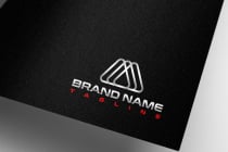 Brand Triangle Shape Triple Letter A Logo Design Screenshot 2