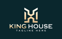 Royal King Lion House Logo Design Screenshot 2