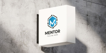 Mentor M Letter Logo Design Screenshot 3