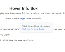 jsHover - Advanced Hover Effects for Your Website Screenshot 1