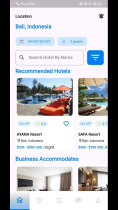 Cozy Hotel Flutter Full App UI Template Screenshot 3