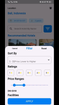 Cozy Hotel Flutter Full App UI Template Screenshot 5