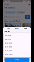 Cozy Hotel Flutter Full App UI Template Screenshot 6