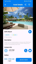 Cozy Hotel Flutter Full App UI Template Screenshot 7