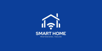 Smart Home Logo Template Design Screenshot 2