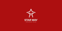 Star Way Logo Template Screenshot 2