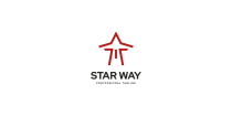 Star Way Logo Template Screenshot 3