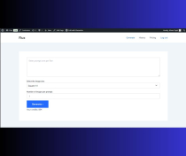 Flux AI Image Generator SAAS - WordPress Plugin Screenshot 2