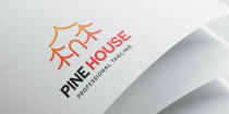 Pine House Logo Template Screenshot 1